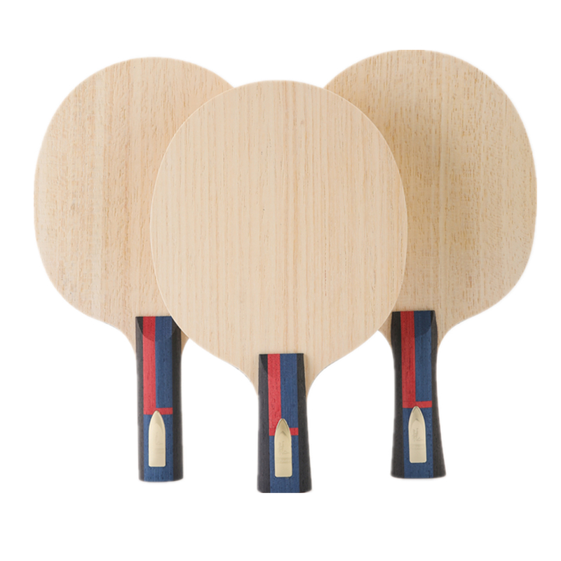 Table Tennis Logo Free - Stuor 7Plys Blauwe Koolstofvezel Tafeltennisblad Ping
