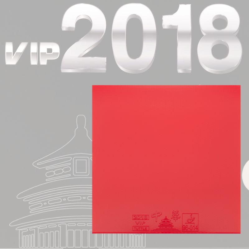 Table Tennis Drawing - TUTTLE VIP 2018-CHINA Tafeltennisrubber Unieke hoge