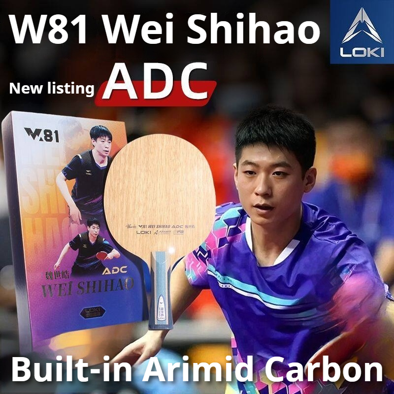 Table Tennis Blade - Originele LOKI ARC/ADC WEI SHIHAO Tafeltennisbat