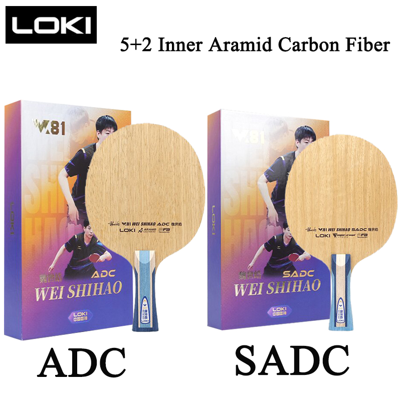 Table Tennis Blade - LOKI W81 Serie ADC SADC Tafeltennisbat