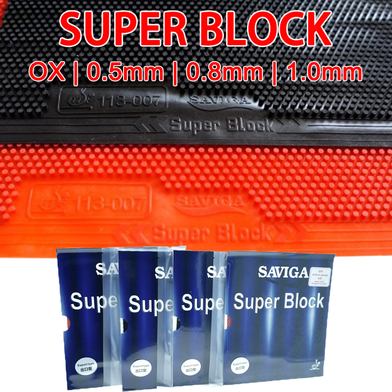 Table Tennis Defense - SAVIGA SUPER BLOCK OX Lange Pips