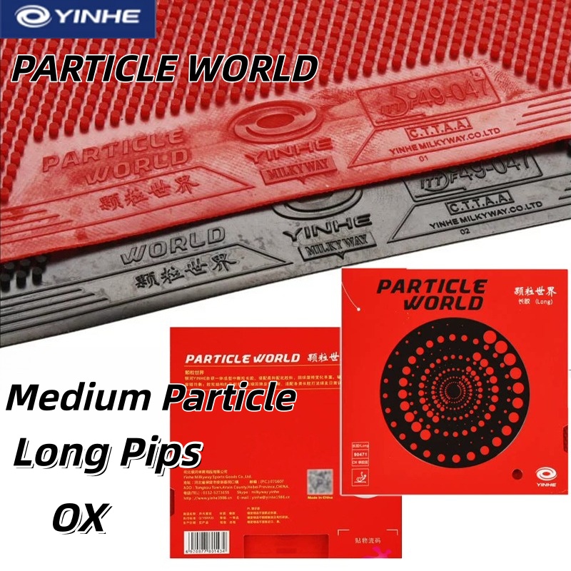 YINHE PARTICLE WORLD OX Tafelt - Table Tennis Defense recensie en prijs
