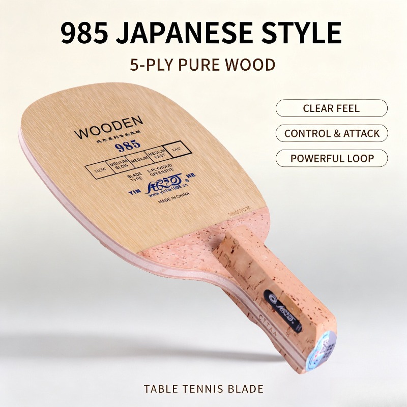 YINHE 985 Japanse Penhold Tafe - Table Tennis Blade recensie en prijs