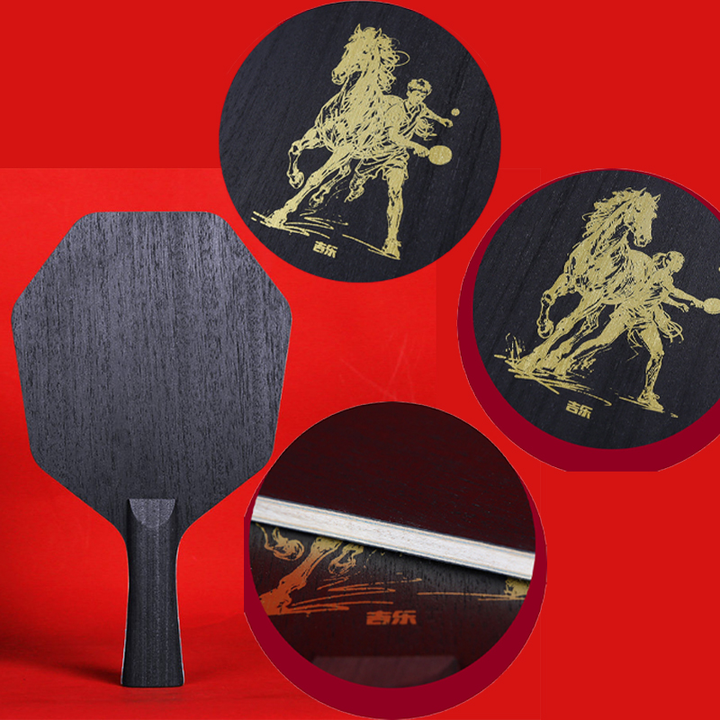 9-laags Hexagon Tafeltennisbat - Stiga Carbon Blade recensie en prijs