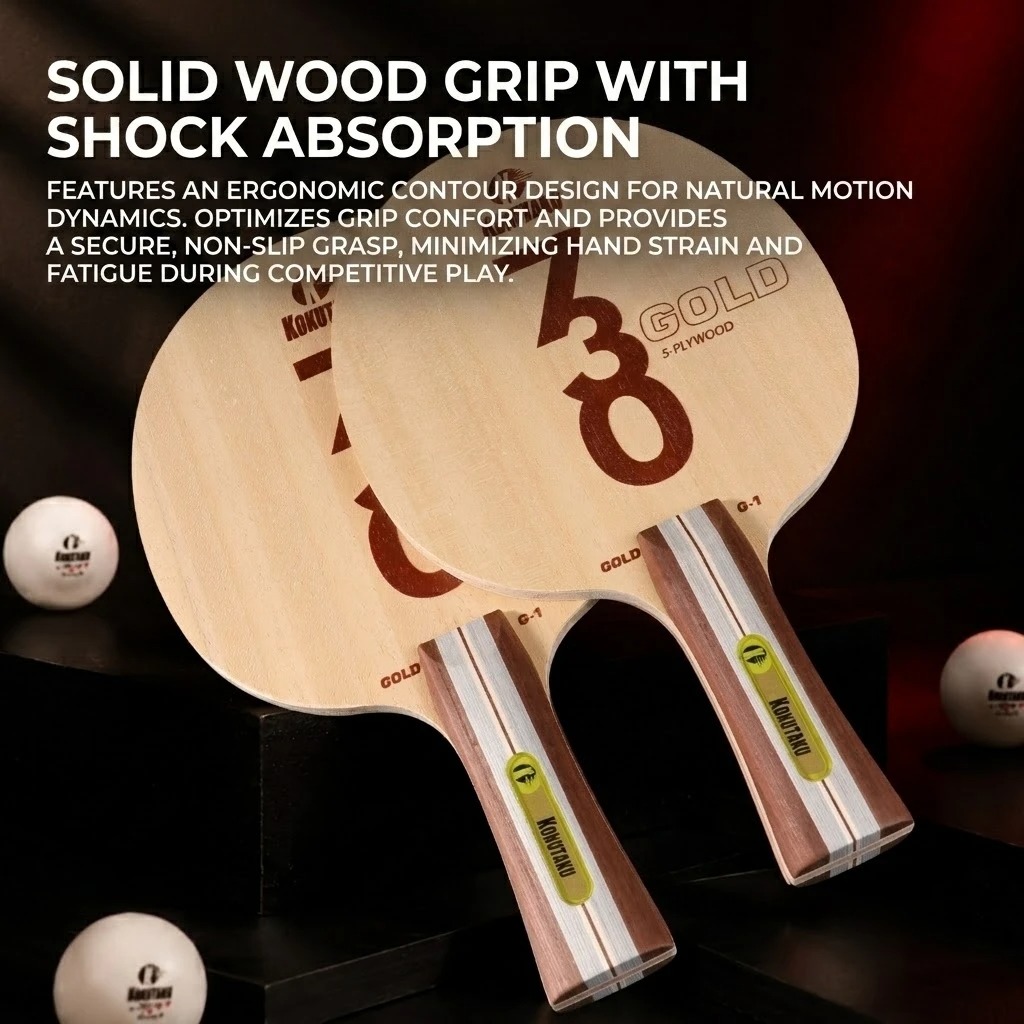 Kokutaku Tafeltennisbat FL 730 - Table Tennis Edge recensie en prijs