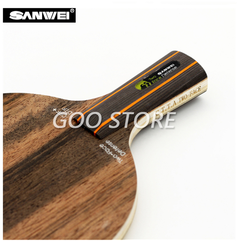 SANWEI TWEE GEZICHT DEFENSIE T - Stiga Carbon Blade recensie en prijs