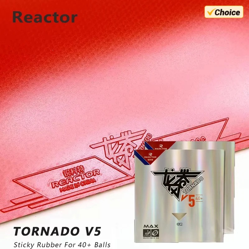 Reactor TORNADO V5 Sticky Loop - Table Tennis Edge recensie en prijs