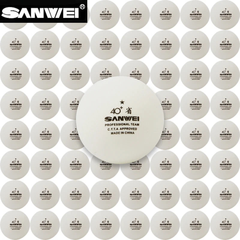 SANWEI 100 stks/pak 40 + Tafel - Table Tennis Usa Team recensie en prijs