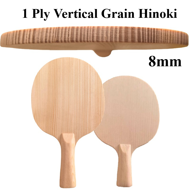 1-Ply 8mm Verticale Graan Hino - Table Tennis Blade recensie en prijs